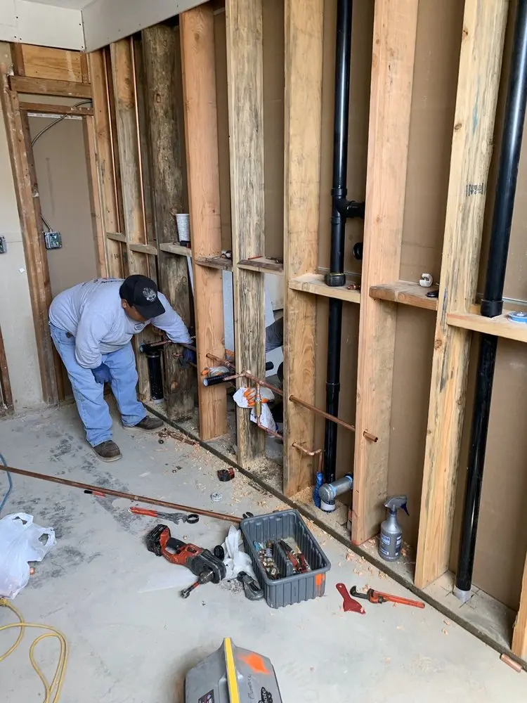 Commercial rough-in plumbing for Gas Line Repair in North Druid Woods